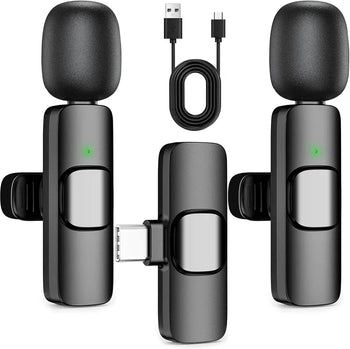 K11 Dual Wireless Lavalier Microphone