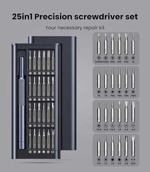 25-in-1 Mini Precision Screwdriver Kit