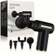 4-in-1 Massage Gun (6 Speeds, 4 Heads)
